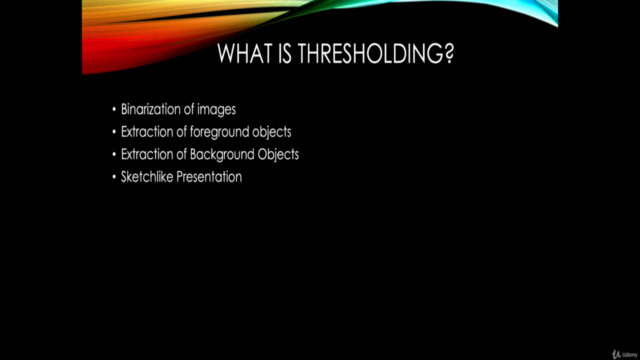 Fundamentals of Image thresholding and masking – Screenshot 1