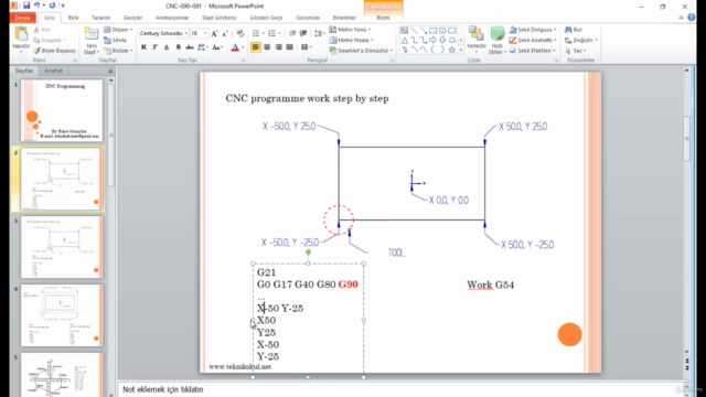 CNC Milling, ISO and Macro Programming, SwanSoft Simulation – Screenshot 1