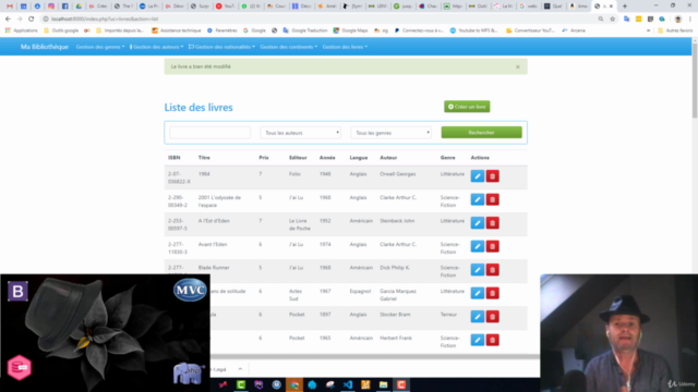Créer un site PHP avec Bootstrap/PDO et MVC pour débutant - Screenshot_03