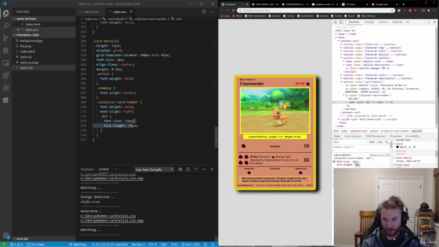 Learn CSS Grid by building a Pokémon card! – Screenshot 4
