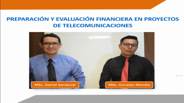 Preparación y Evaluación de Proyectos en Telecomunicaciones – Screenshot 2