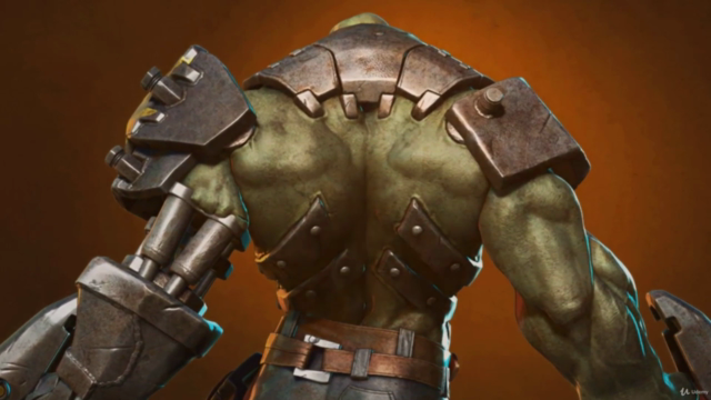 Orc Cyborg Character Creation in Zbrush - Screenshot_01