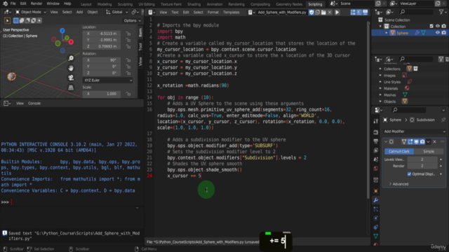 Python Scripting in Blender 3x with Practical Projects - Screenshot_03