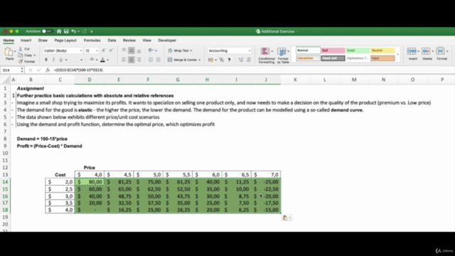 Microsoft Excel in the Business Context (All Versions) – Screenshot 2