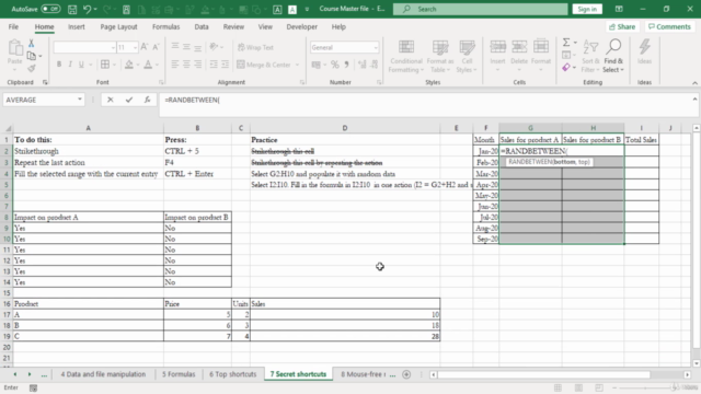 Master Keyboard Shortcuts - Excel, Outlook, Word, PowerPoint - Screenshot_03