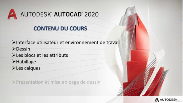 AutoCAD 2020- La formation complète – Screenshot 4
