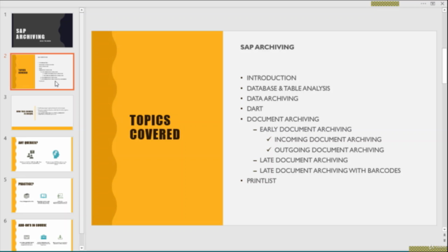 SAP ARCHIVING COMPLETE OUT-AND-OUT GUIDE – Screenshot 1