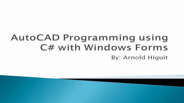AutoCAD Programming using C# with Windows Forms – Screenshot 1