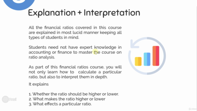 Financial analysis using ratios – Screenshot 2