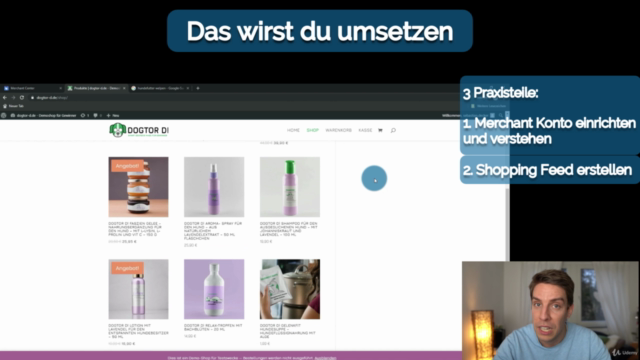 In 1 Stunde zu deiner ersten Google Shopping Kampagne – Screenshot 2