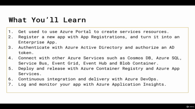 Build Enterprise Web App with Azure – Screenshot 4