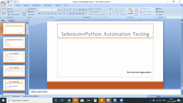 Selenium webdriver using python for beginners – Screenshot 1