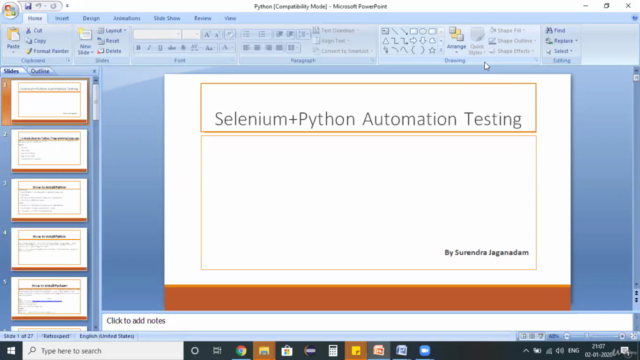 Selenium webdriver using python for beginners – Screenshot 2