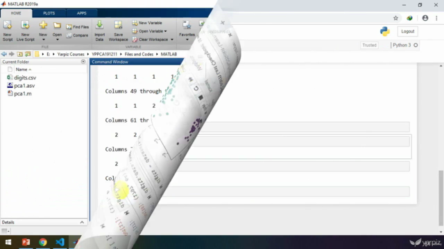 Principal Component Analysis in Python and MATLAB – Screenshot 3