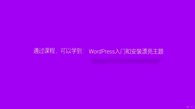 WordPress博客+电商(2022):入门+上线+加插件+开发 – Screenshot 1