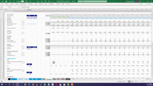 Financial Modeling for Corporates – Screenshot 3