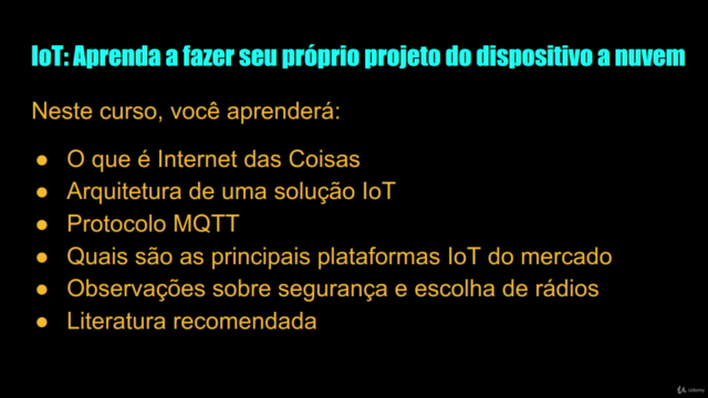 IoT: Aprenda a fazer seu projeto do dispositivo à nuvem – Screenshot 1