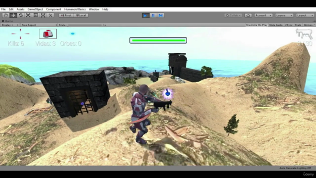 Desarrolla Juegos 3D Multijugador o Multiplayer en UNITY. – Screenshot 3