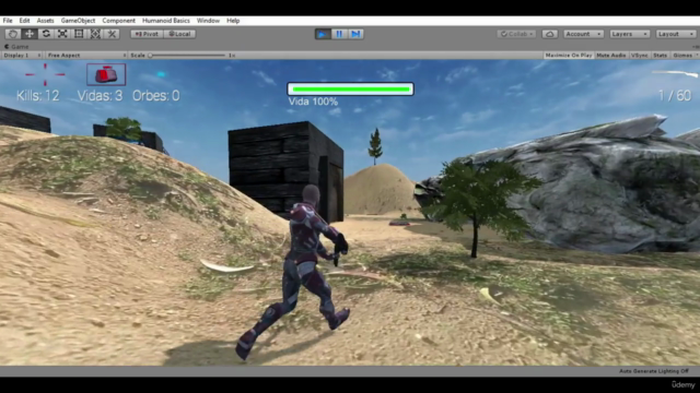 Desarrolla Juegos 3D Multijugador o Multiplayer en UNITY. – Screenshot 4