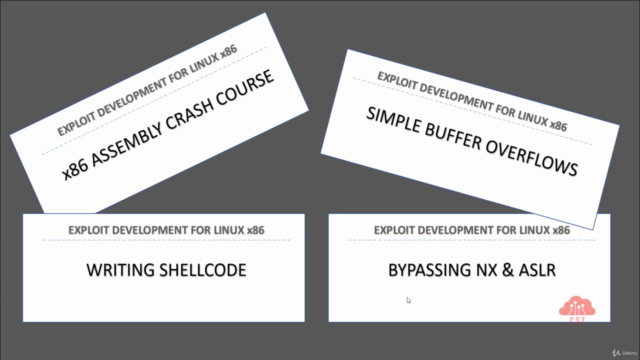 Exploit Development for Linux (x86) – Screenshot 1
