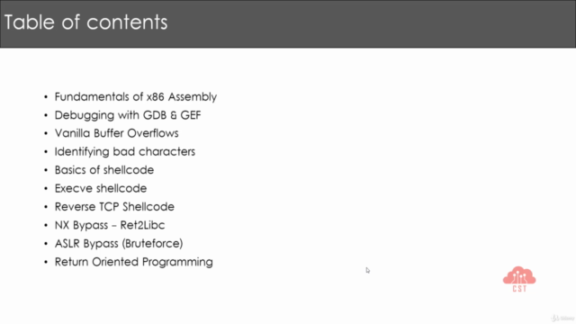Exploit Development for Linux (x86) – Screenshot 3