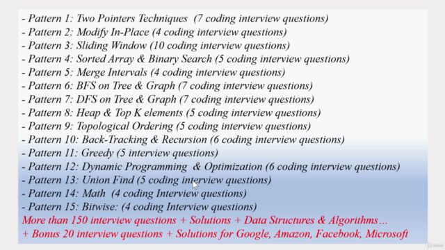 Cracking the Coding interview: Learn 5 Essential Patterns – Screenshot 4
