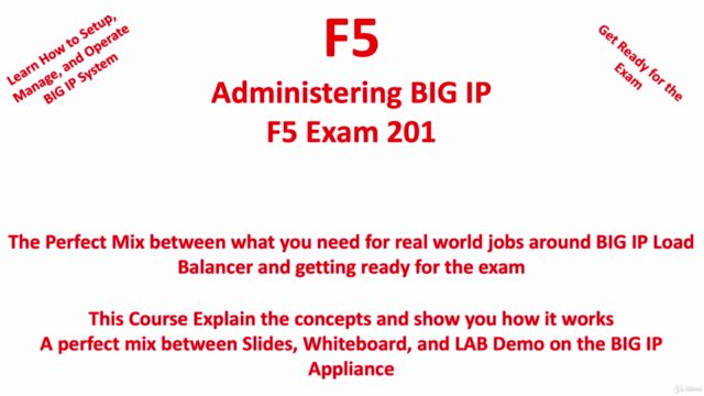 F5 BIG IP Administration - F5 EXAM 201 Preparation – Screenshot 2
