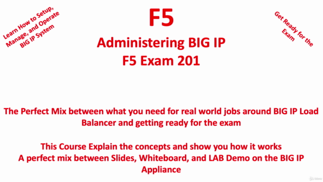 F5 BIG IP Administration - F5 EXAM 201 Preparation – Screenshot 3