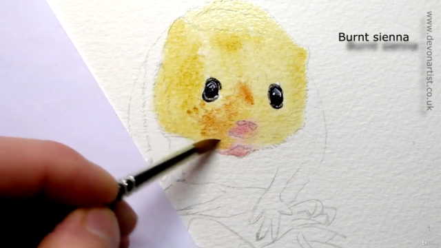 How To Paint in Watercolour a Realistic, Cute Harvest Mouse! – Screenshot 2