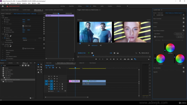 Color Correction & Grading with Adobe Premiere Pro 2022 - Screenshot_02