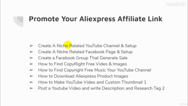 AliExpress Affiliate Marketing: Zero to Hero – Screenshot 4