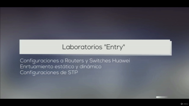 Huawei HCIA R&S Labs ENTRY ---ESPAÑOL--- – Screenshot 3