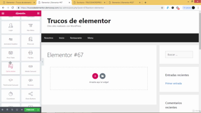 Aprende a utilizar Elementor Pro – Screenshot 2