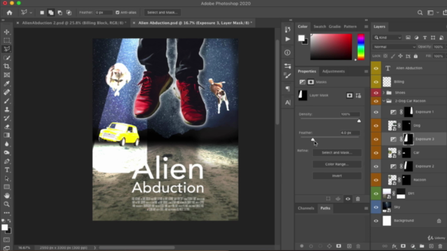 Photo Compositing and Manipulation in Photoshop CC 2020 – Screenshot 1