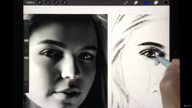Portrait Drawing 101 - Pencil Drawing Course for Beginners – Screenshot 4