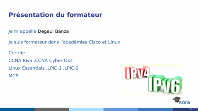 Maîtriser l'adressage et le découpages IPv4 et IPv6 – Screenshot 1