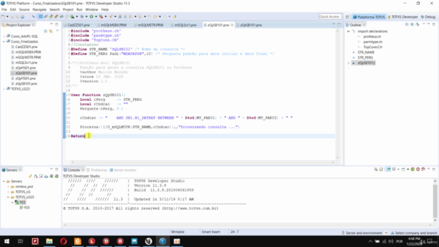 Executar consultas SQL no Protheus com AdvPL – Screenshot 3