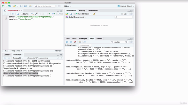How to Visualize Data with R – Screenshot 3