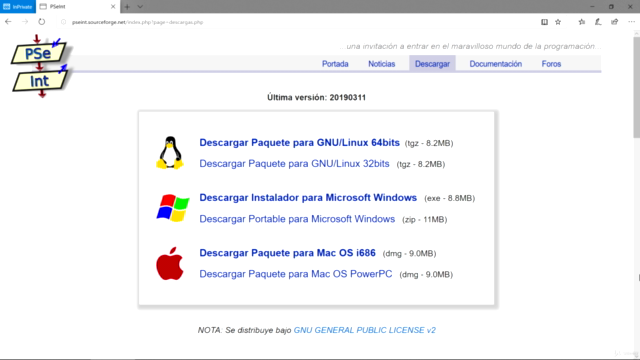 Fundamentos de programación en Pseudocódigo con PSeInt – Screenshot 1