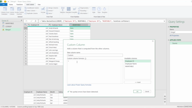 PowerQuery M code language Part2 (5 hours) – Screenshot 3