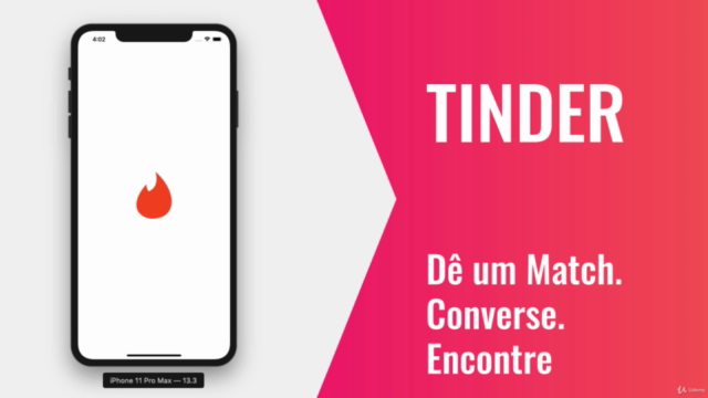 iOS 13 & Swift 5 - Recriando o Tinder 2020 – Screenshot 1