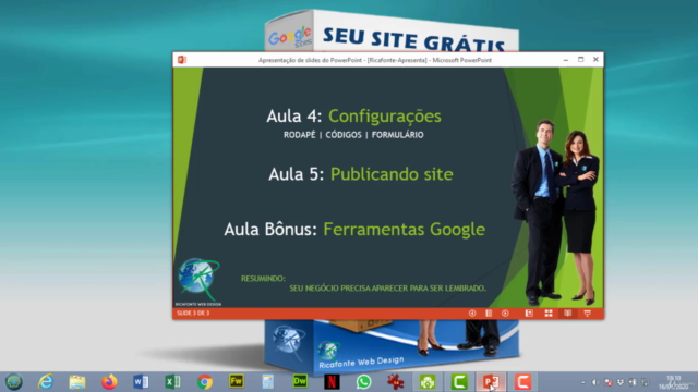 Curso Seu Site Grátis no Google Sites – Screenshot 3