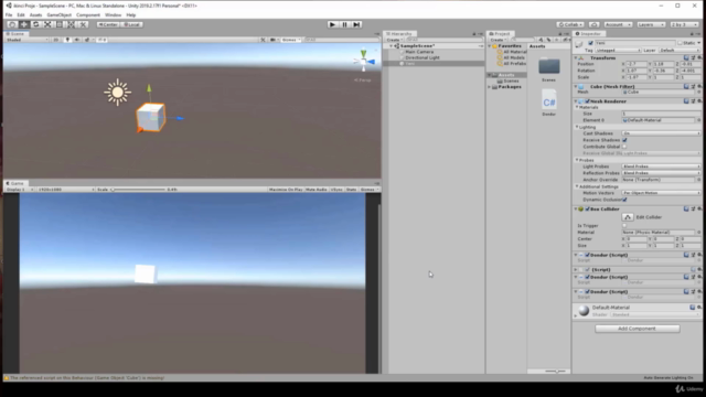 Temel Unity Eğitimi – Screenshot 4