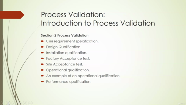 Medical Device Process Validation. ISO 13485. IQ OQ PQ. – Screenshot 2