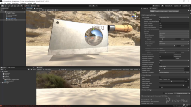 Houdini 18 - Procedural Prop Modeling - Chinese Knife – Screenshot 4