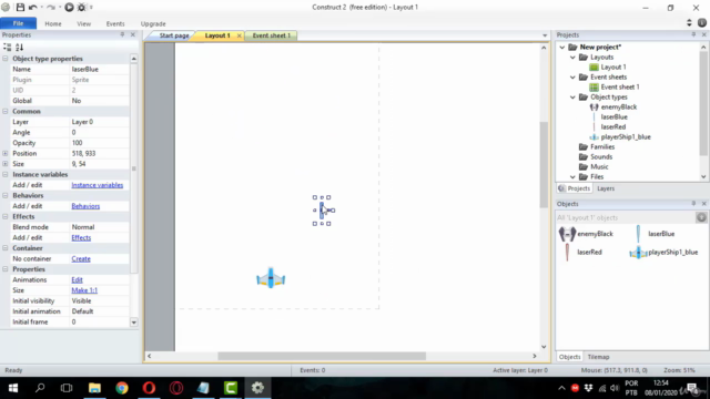Construct 2 - Meu primeiro game! – Screenshot 2