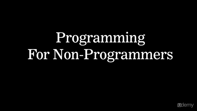 Programming For Non-Programmers: Fundamentals – Screenshot 3