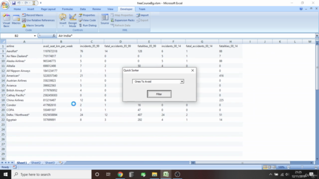 How to Build a VBA App in Just 30 Minutes – Screenshot 2