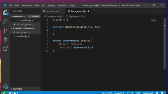 Start Coding Browser Extensions Using JavaScript! – Screenshot 3