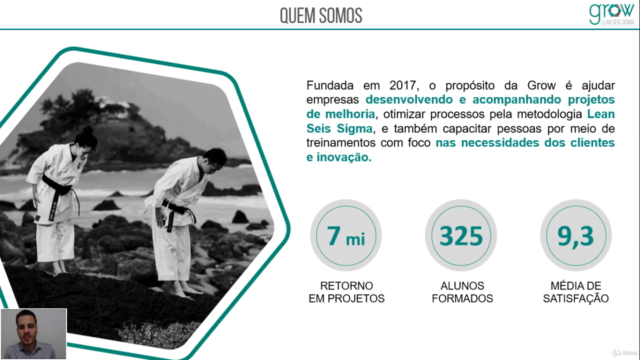 Yellow Belt em Lean Seis Sigma – Screenshot 1